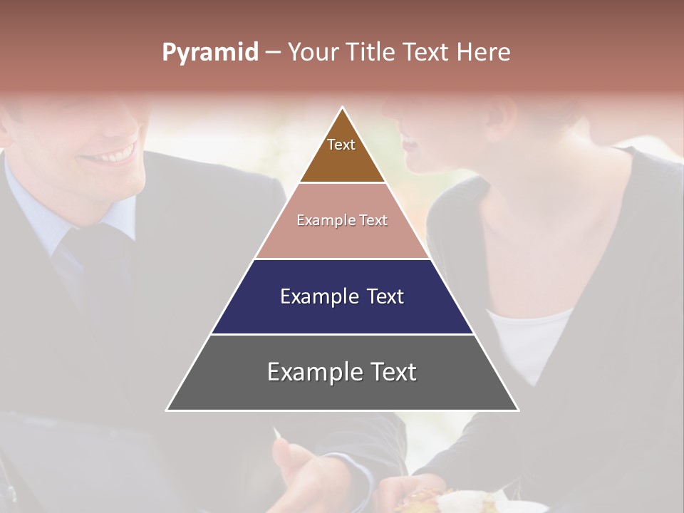 Man Group Newlyweds PowerPoint Template