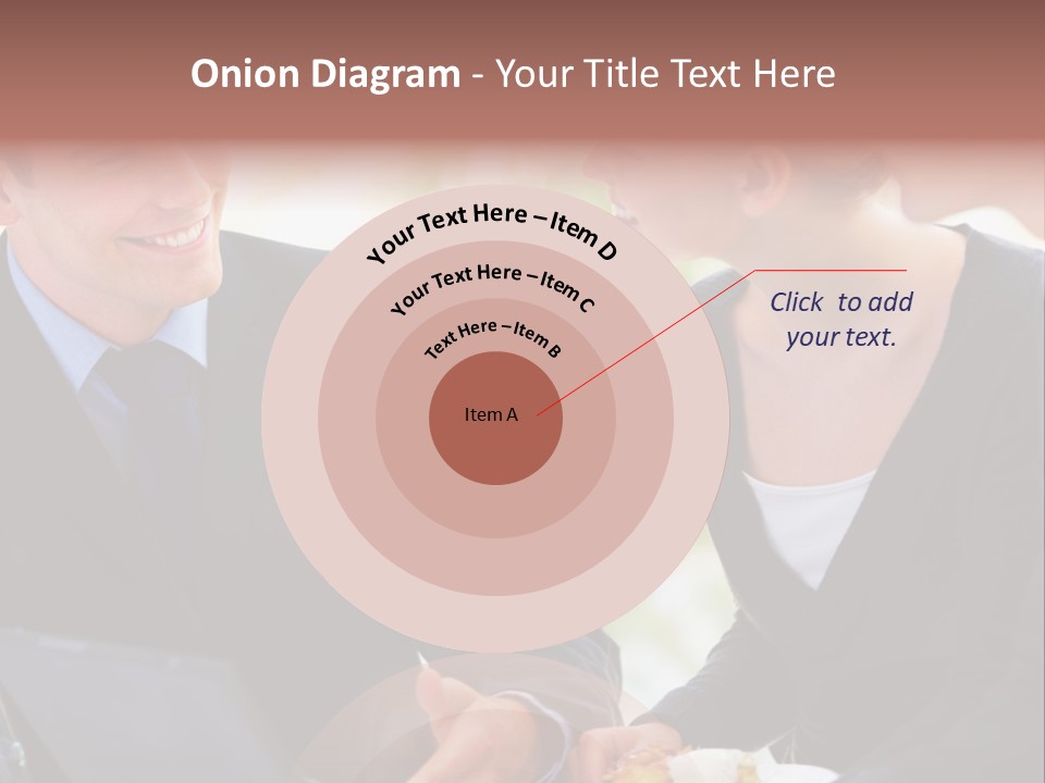 Man Group Newlyweds PowerPoint Template