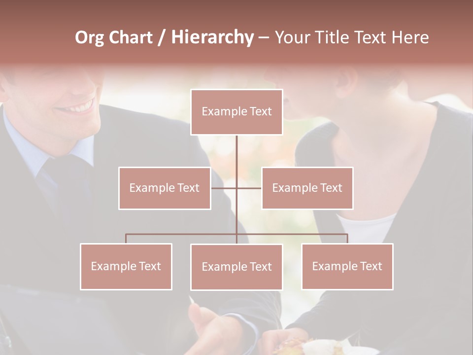 Man Group Newlyweds PowerPoint Template