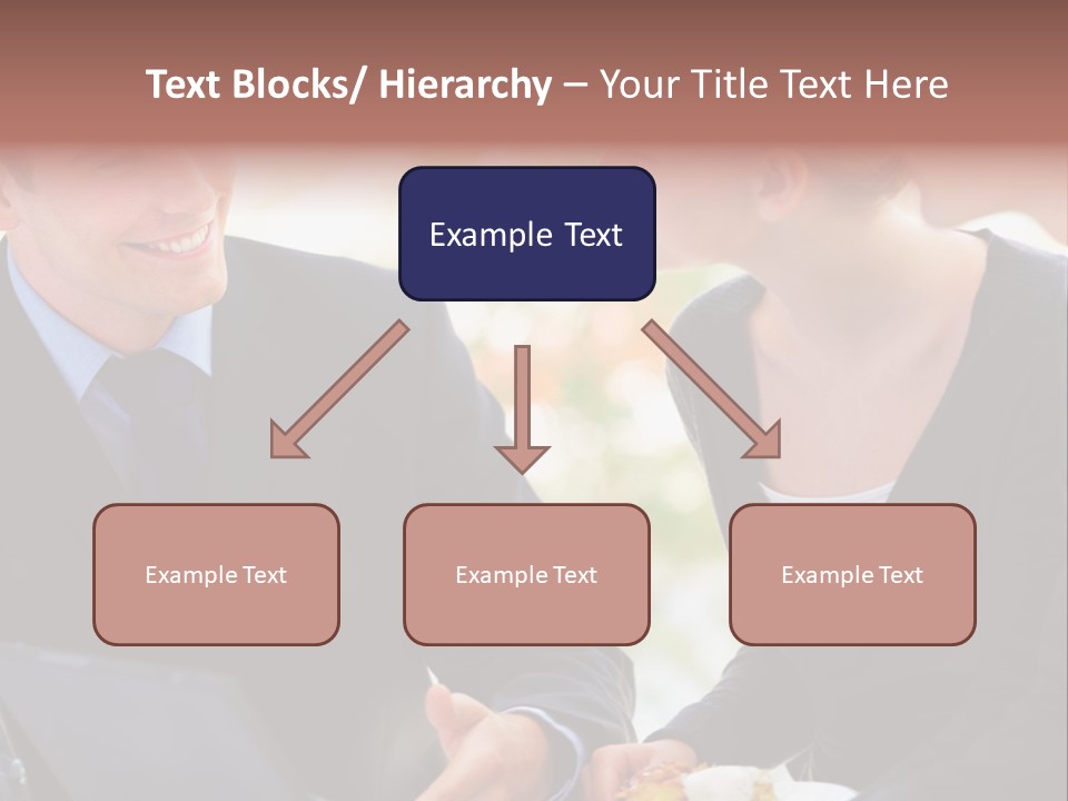Man Group Newlyweds PowerPoint Template