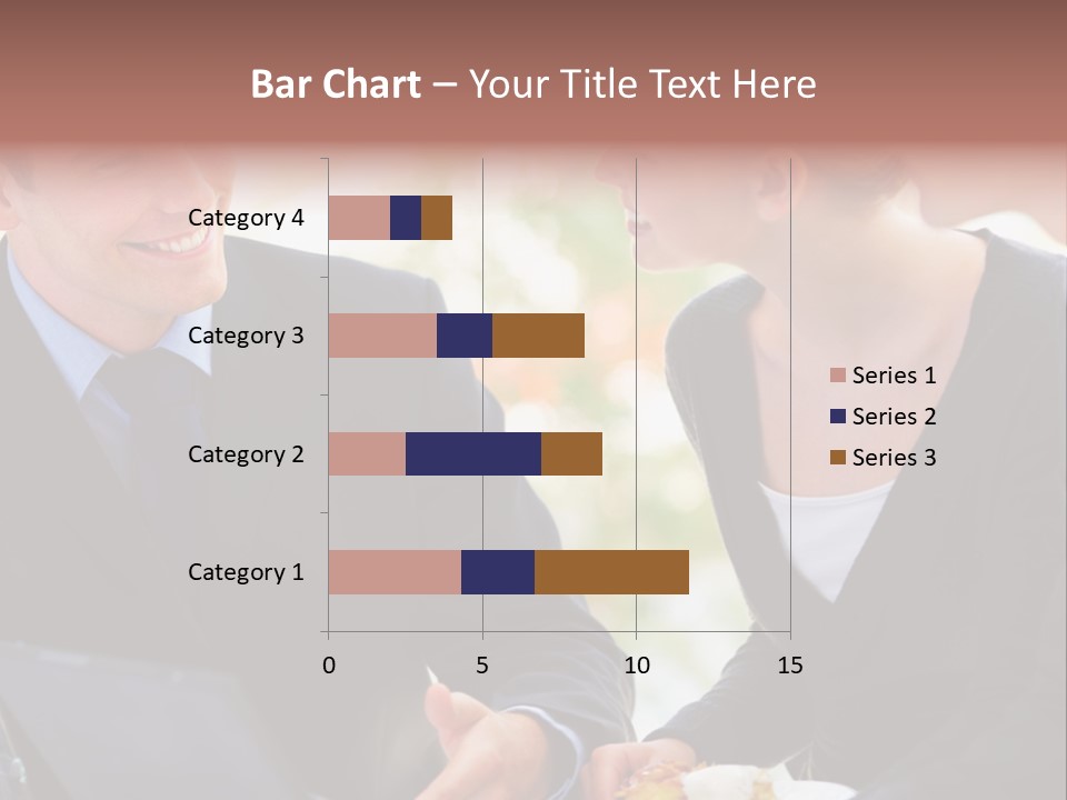 Man Group Newlyweds PowerPoint Template