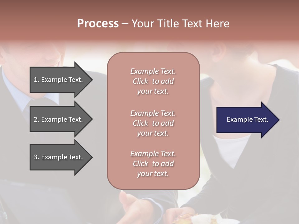 Man Group Newlyweds PowerPoint Template