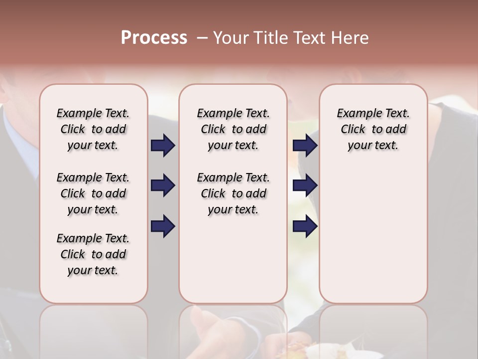 Man Group Newlyweds PowerPoint Template