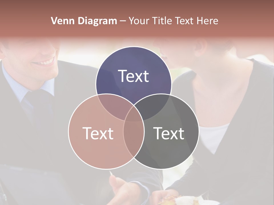 Man Group Newlyweds PowerPoint Template