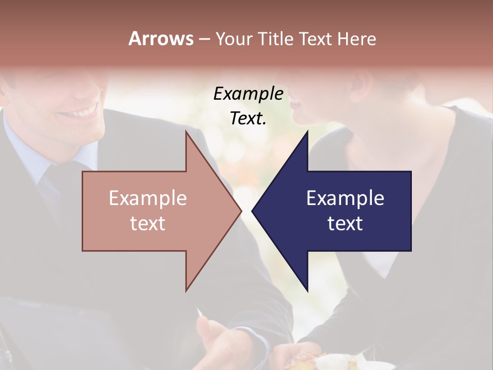 Man Group Newlyweds PowerPoint Template