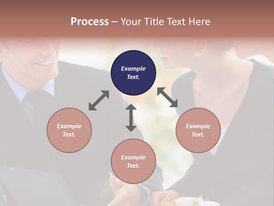 Man Group Newlyweds PowerPoint Template