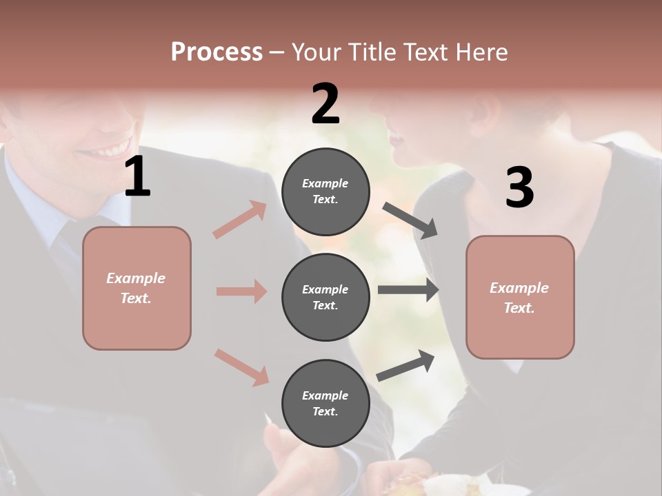 Man Group Newlyweds PowerPoint Template
