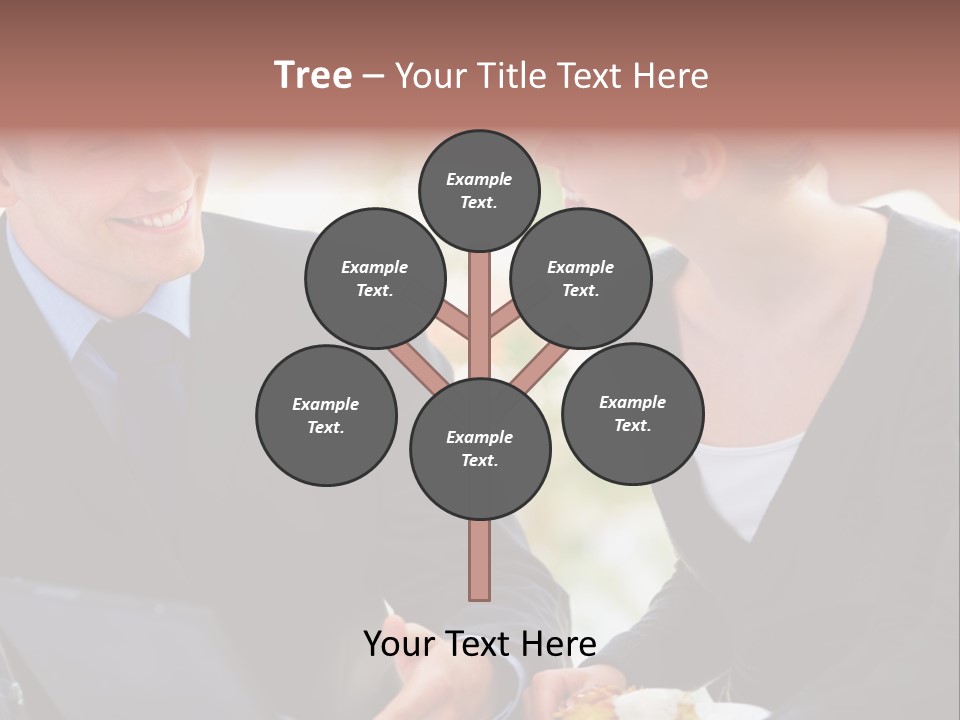 Man Group Newlyweds PowerPoint Template