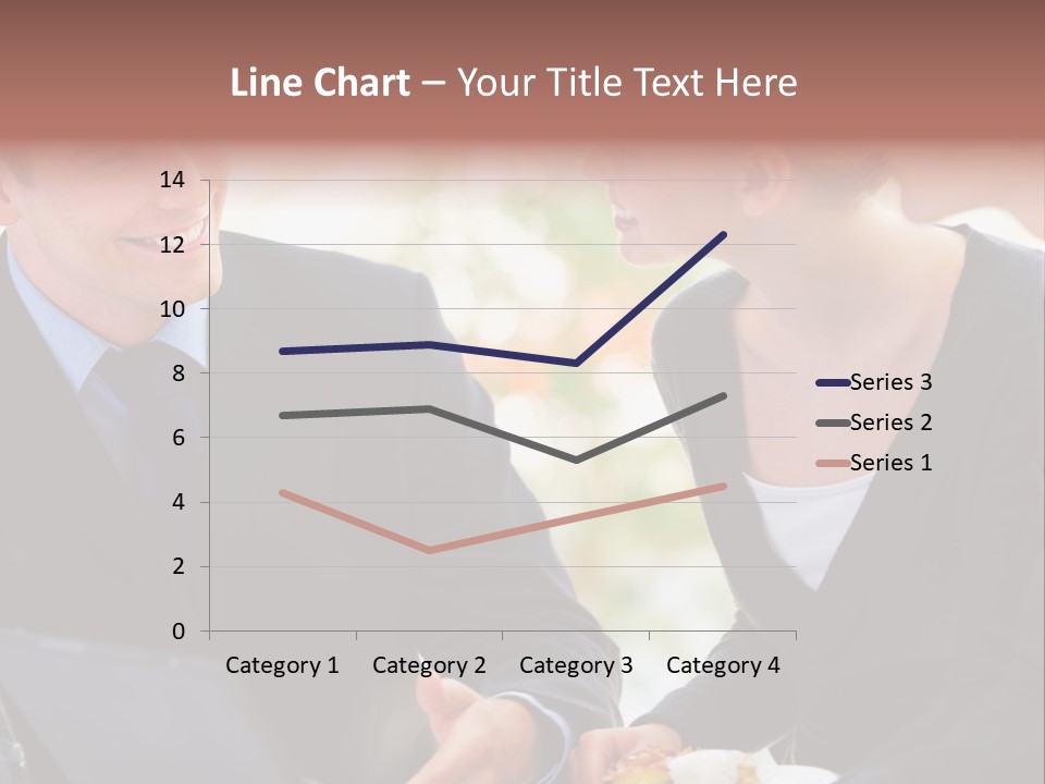 Man Group Newlyweds PowerPoint Template