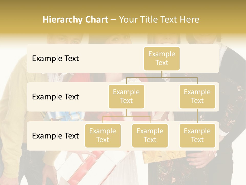 Man Group Newlyweds PowerPoint Template