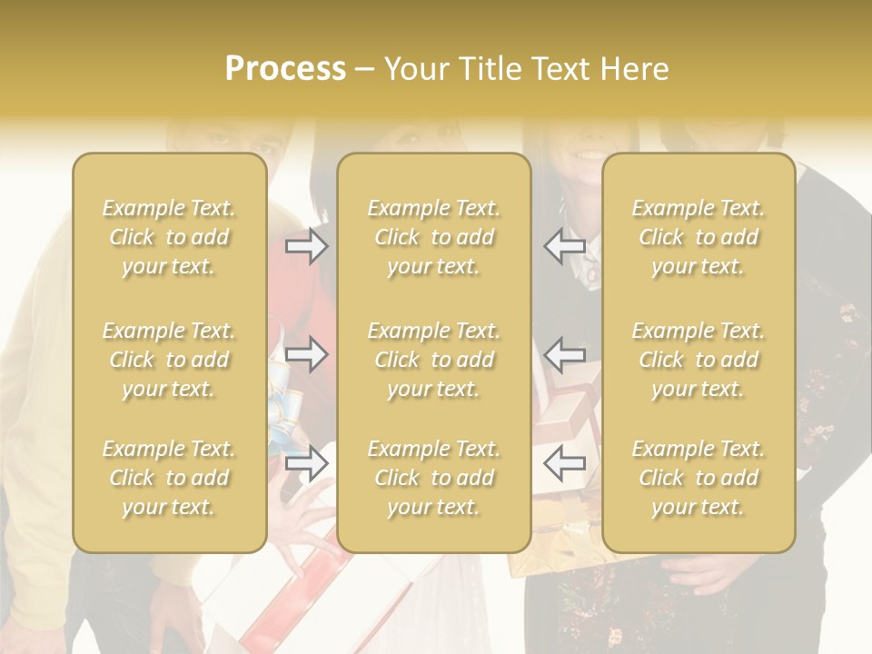 Man Group Newlyweds PowerPoint Template