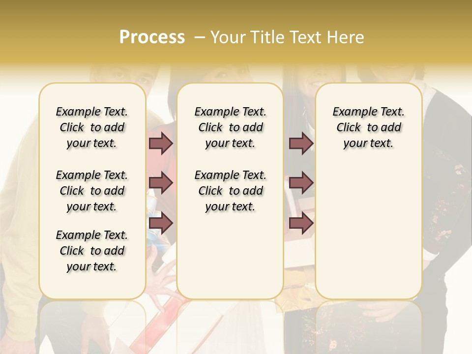 Man Group Newlyweds PowerPoint Template
