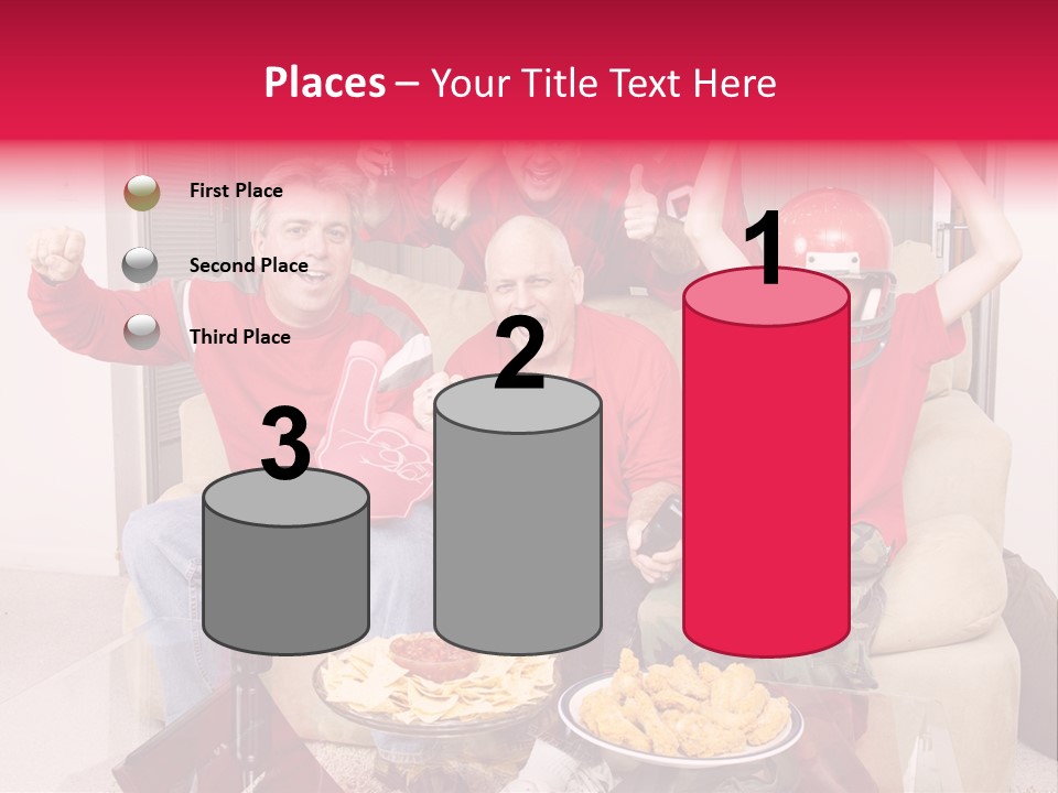 Super Caucasian Athletic PowerPoint Template