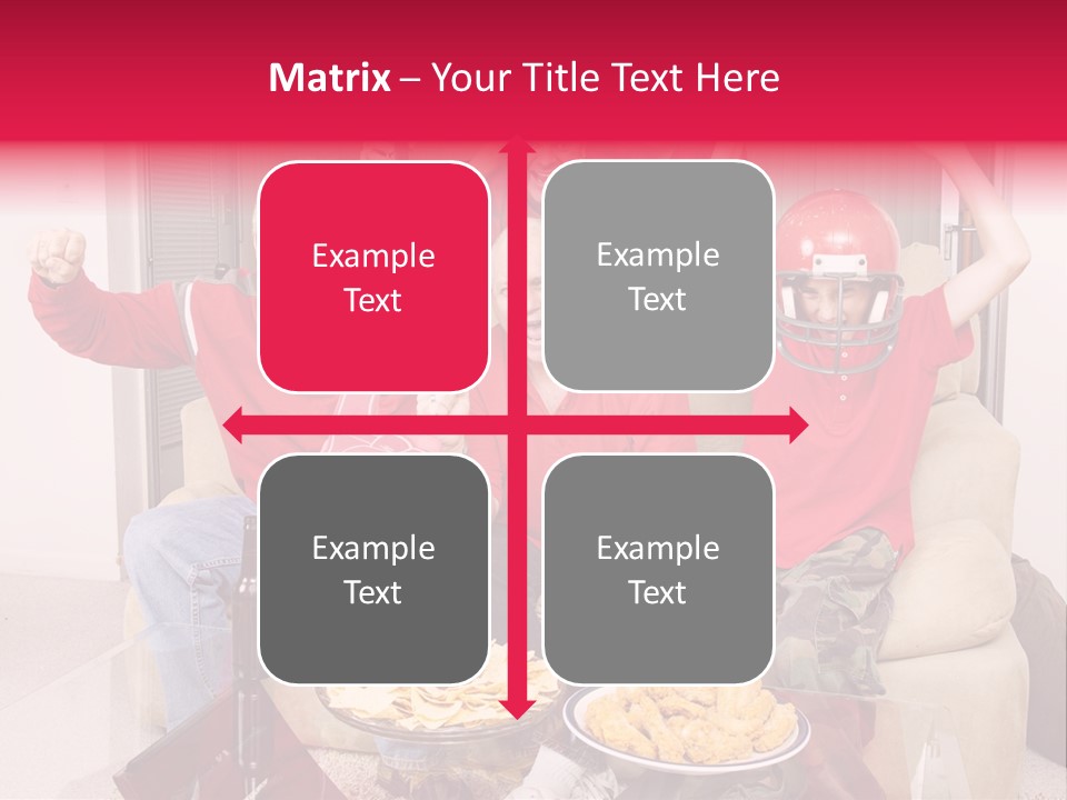 Super Caucasian Athletic PowerPoint Template