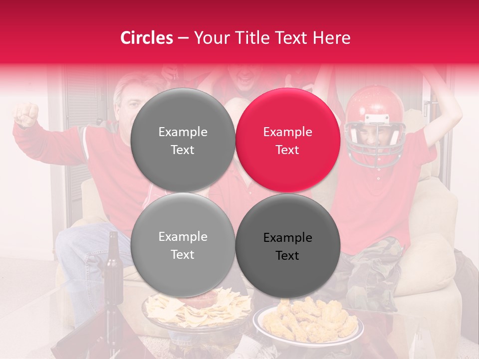 Super Caucasian Athletic PowerPoint Template