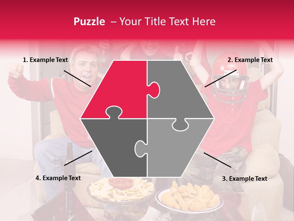 Super Caucasian Athletic PowerPoint Template