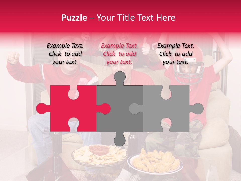 Super Caucasian Athletic PowerPoint Template