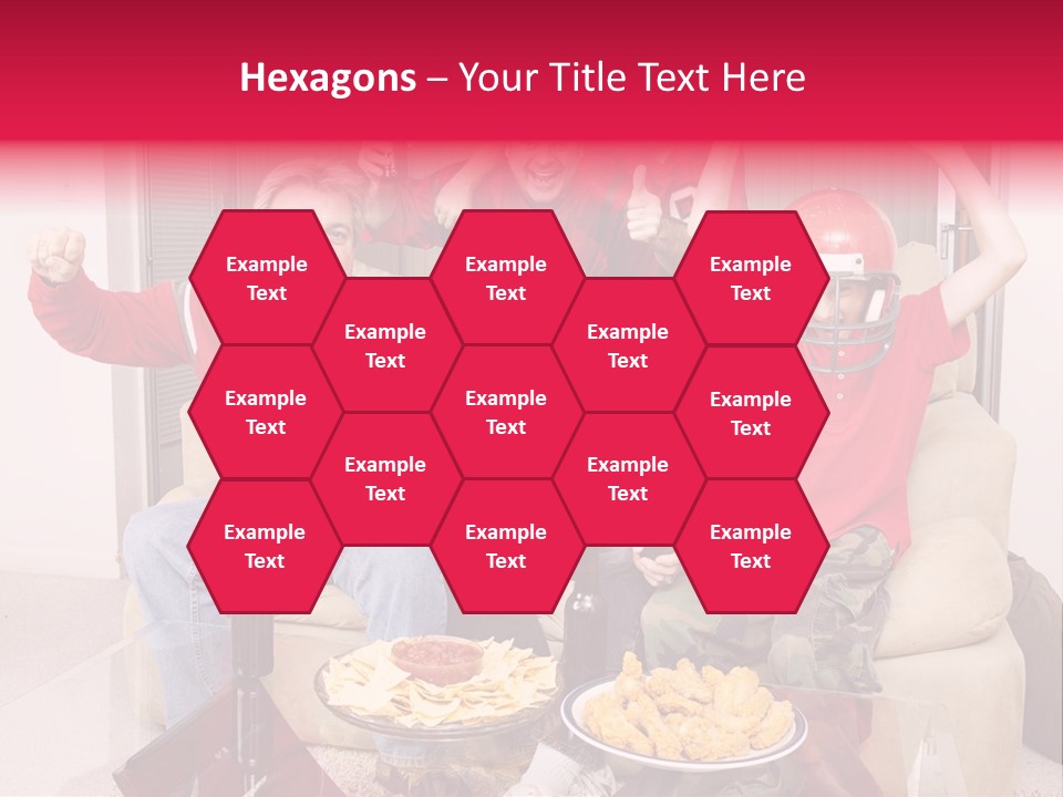 Super Caucasian Athletic PowerPoint Template