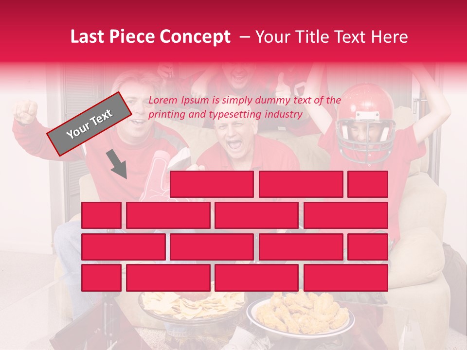 Super Caucasian Athletic PowerPoint Template