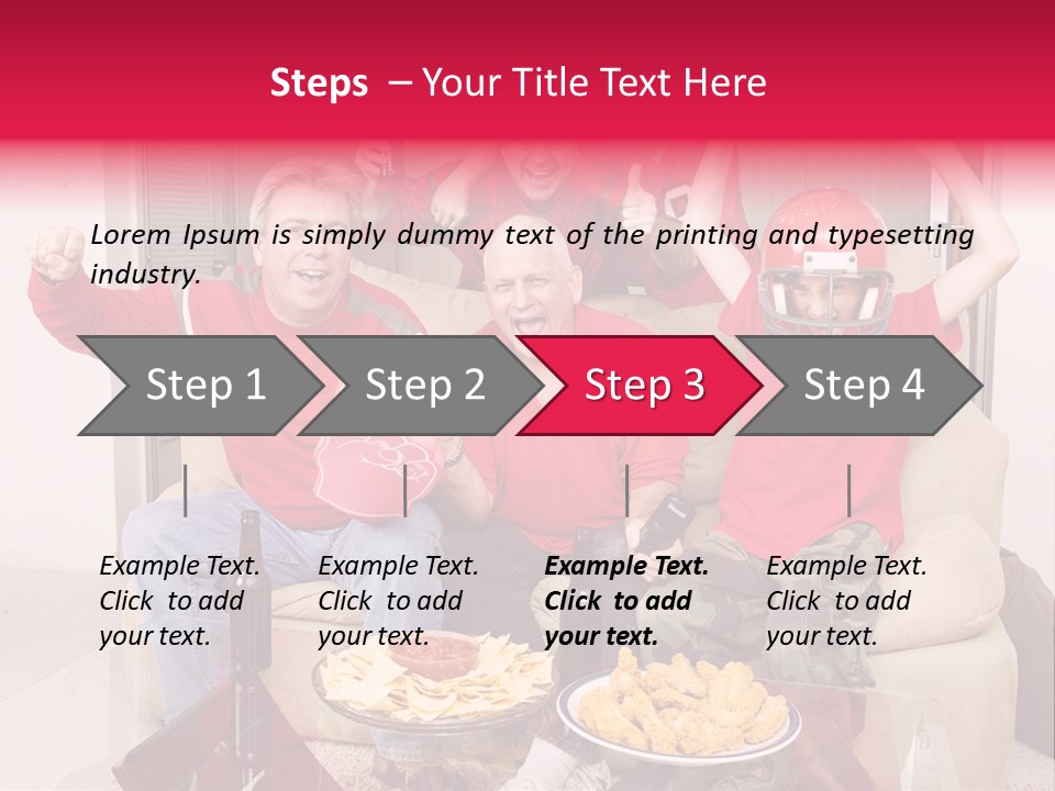 Super Caucasian Athletic PowerPoint Template