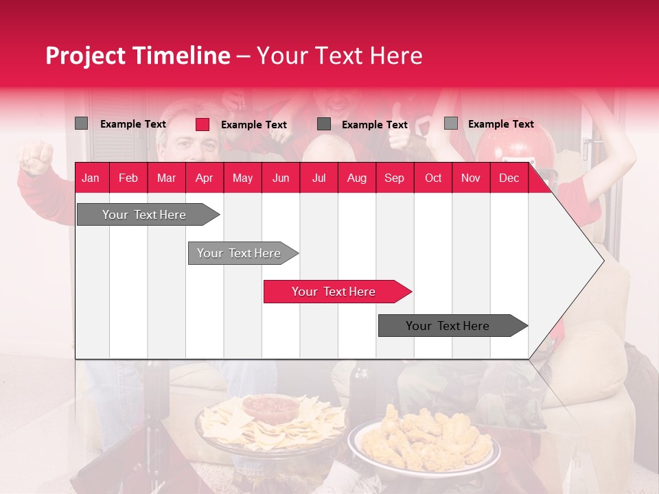 Super Caucasian Athletic PowerPoint Template
