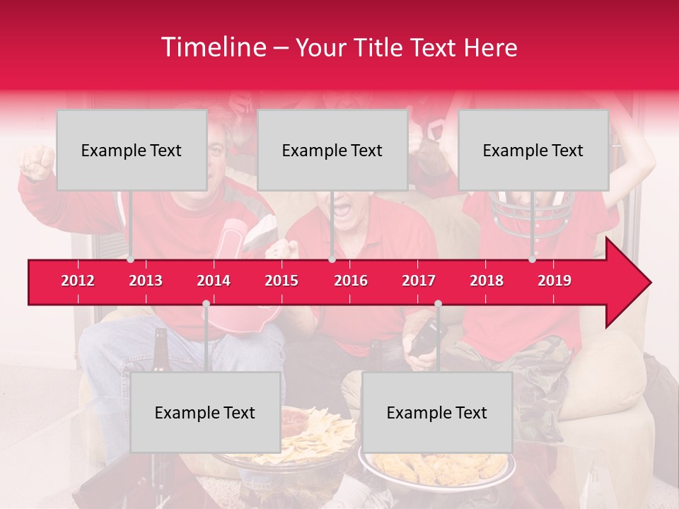 Super Caucasian Athletic PowerPoint Template