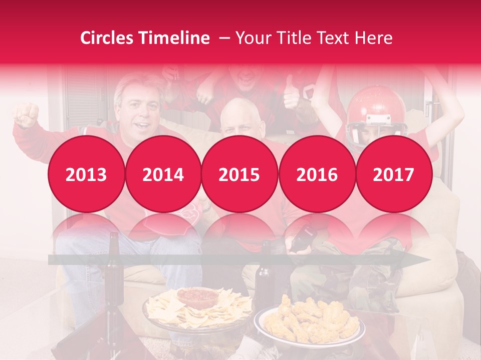 Super Caucasian Athletic PowerPoint Template