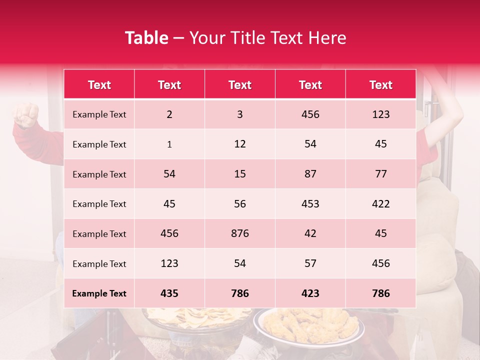 Super Caucasian Athletic PowerPoint Template