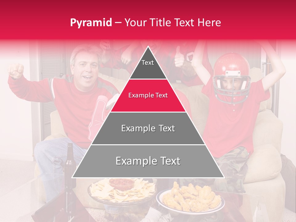 Super Caucasian Athletic PowerPoint Template