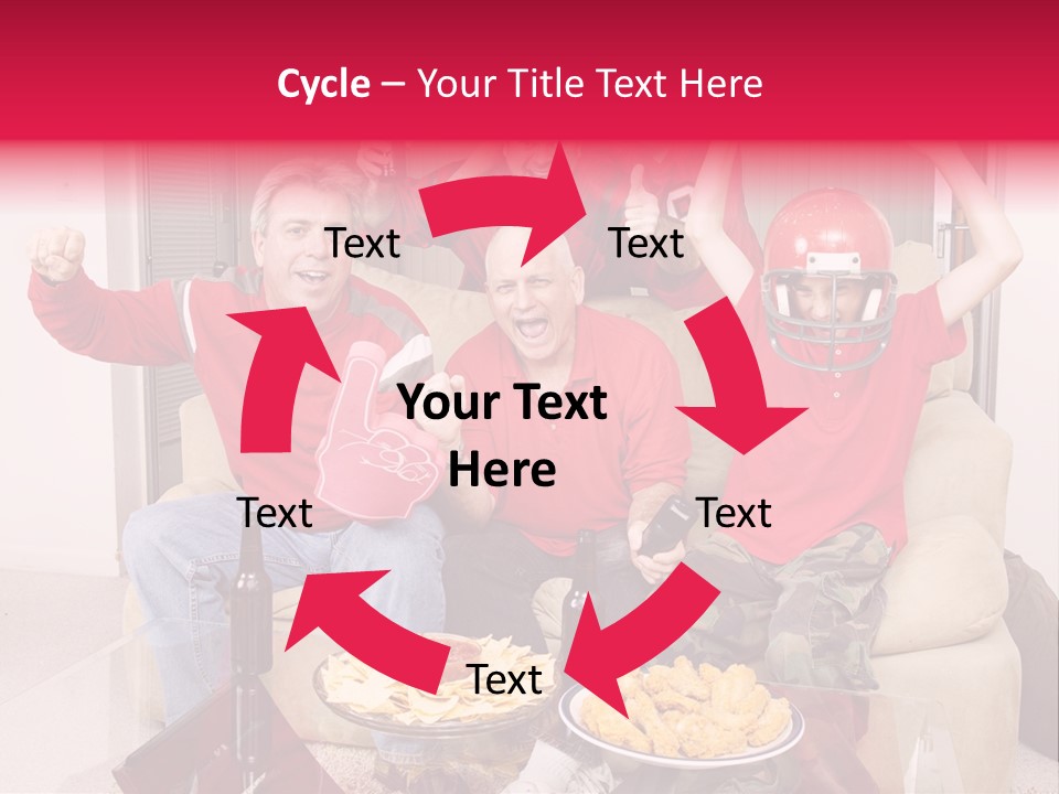 Super Caucasian Athletic PowerPoint Template