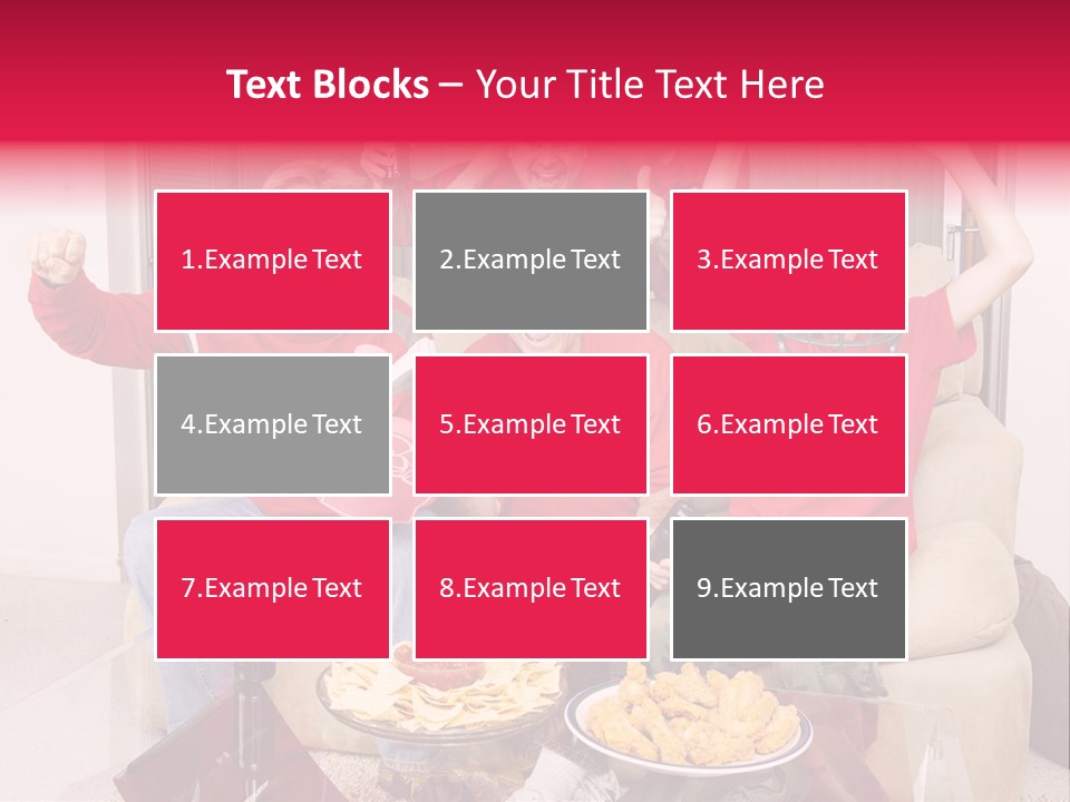 Super Caucasian Athletic PowerPoint Template