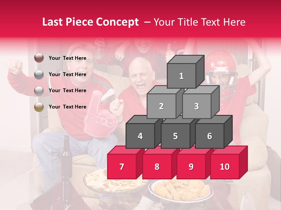 Super Caucasian Athletic PowerPoint Template