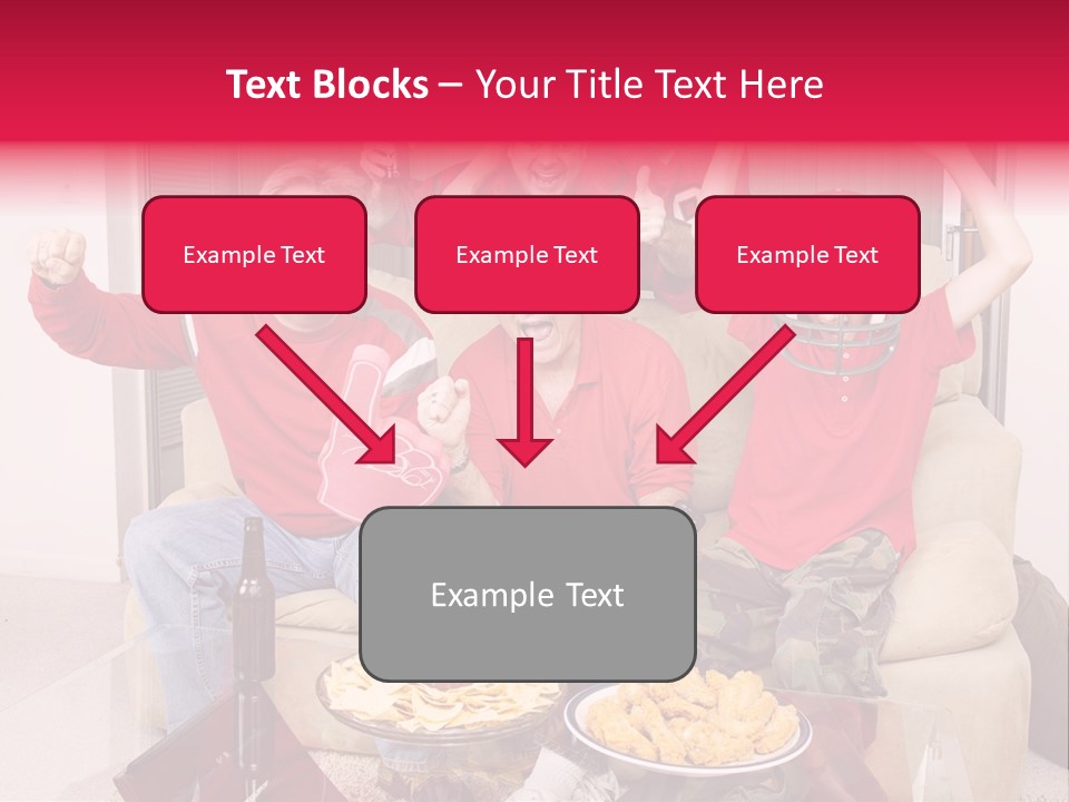 Super Caucasian Athletic PowerPoint Template