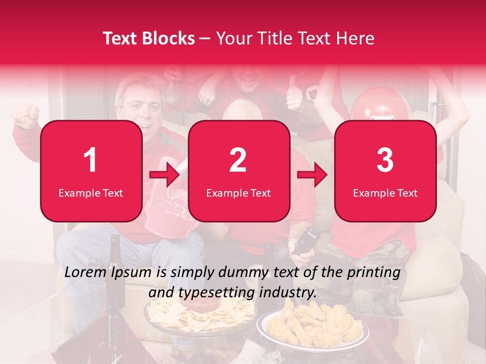 Super Caucasian Athletic PowerPoint Template