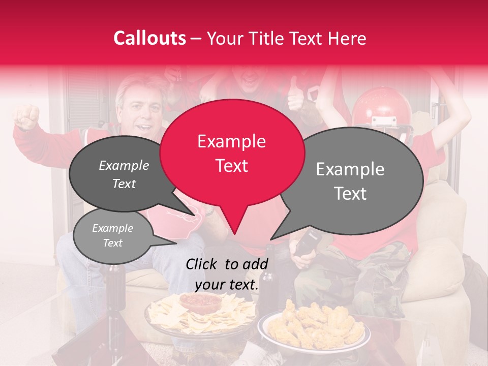 Super Caucasian Athletic PowerPoint Template