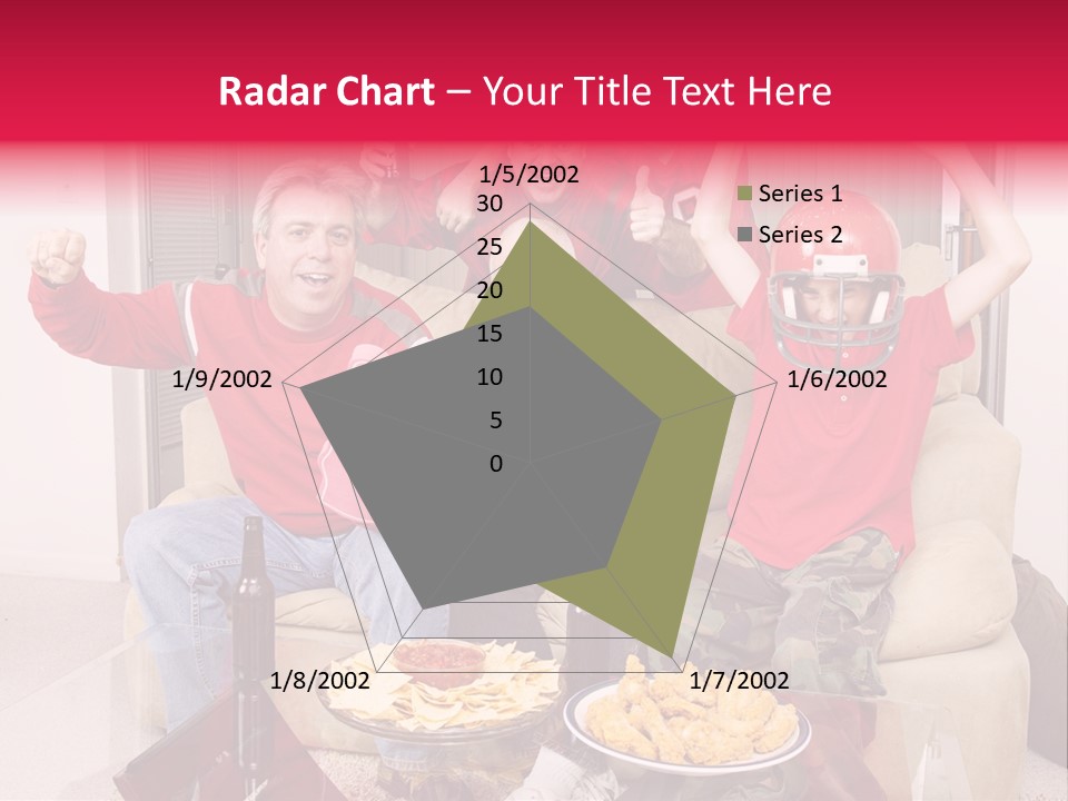 Super Caucasian Athletic PowerPoint Template