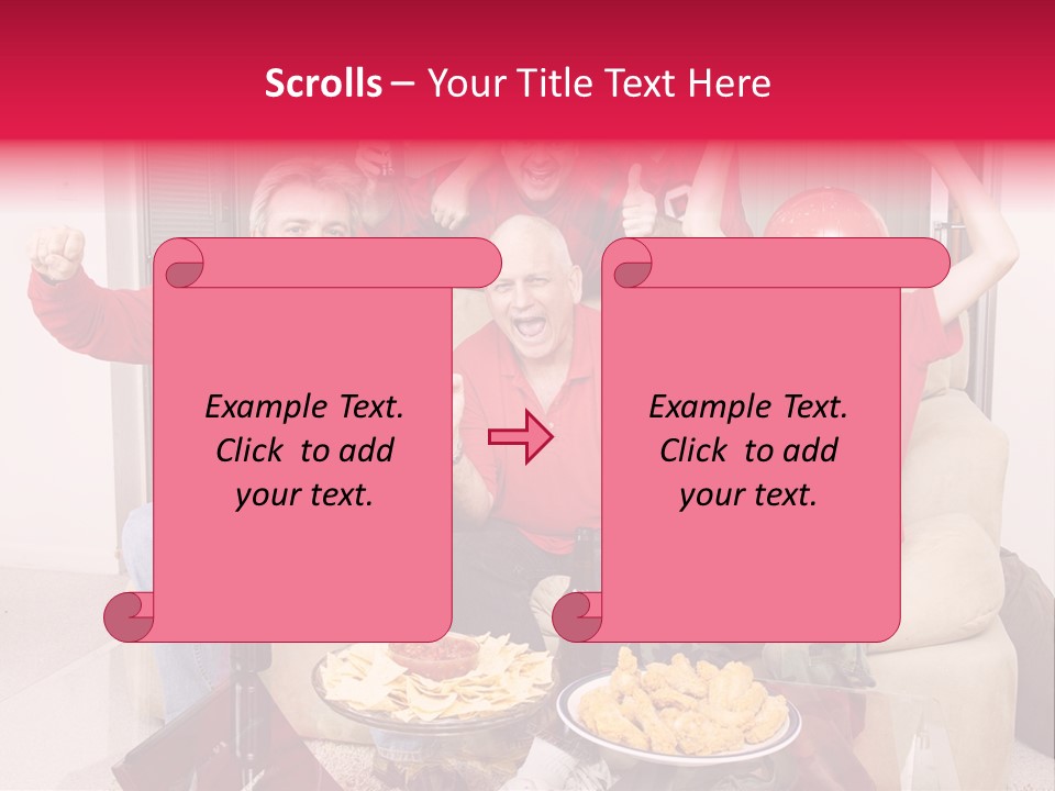 Super Caucasian Athletic PowerPoint Template