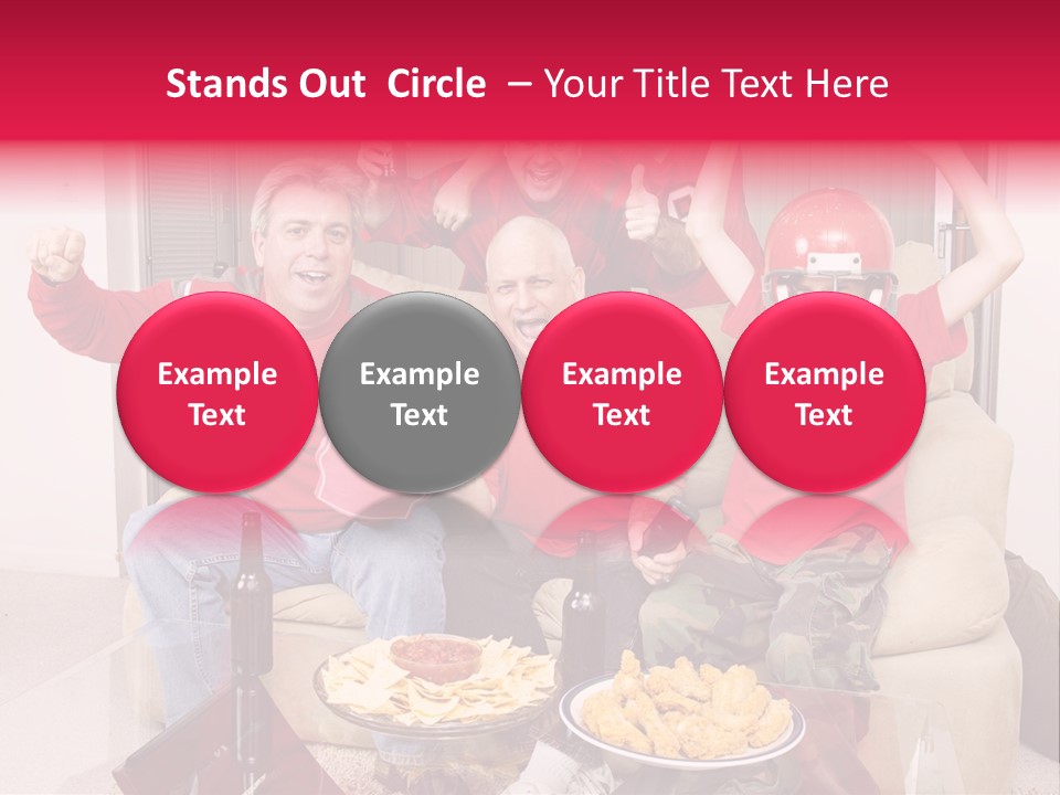 Super Caucasian Athletic PowerPoint Template