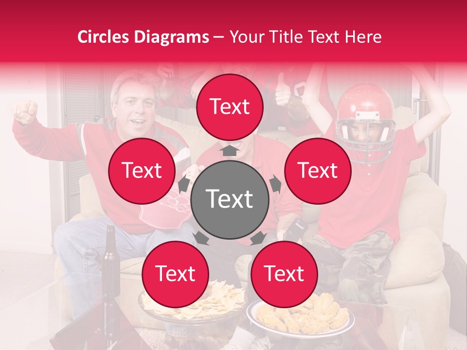 Super Caucasian Athletic PowerPoint Template