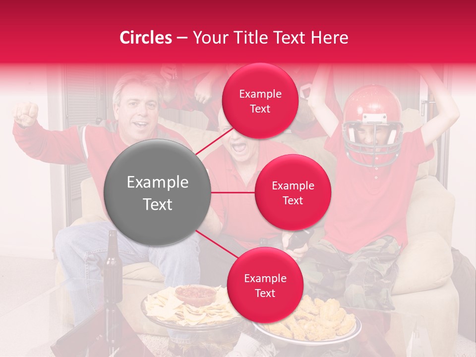 Super Caucasian Athletic PowerPoint Template