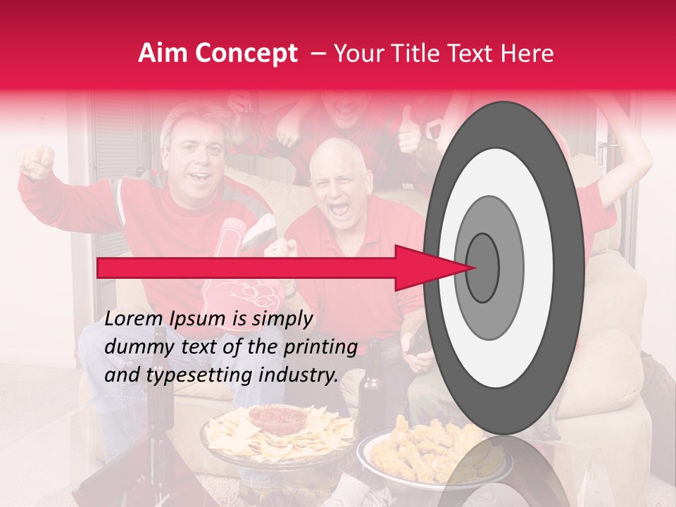 Super Caucasian Athletic PowerPoint Template