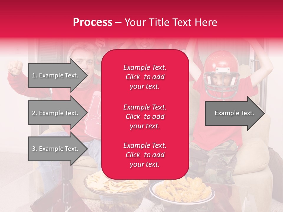 Super Caucasian Athletic PowerPoint Template