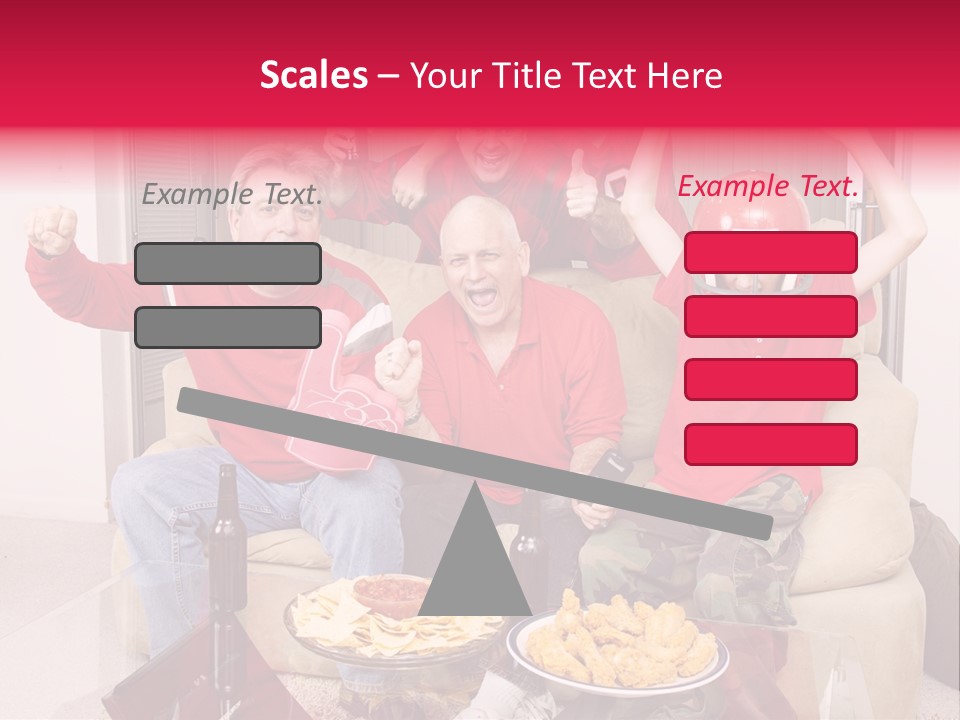 Super Caucasian Athletic PowerPoint Template