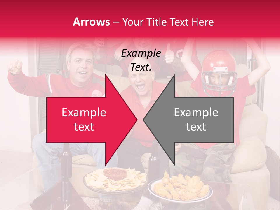 Super Caucasian Athletic PowerPoint Template