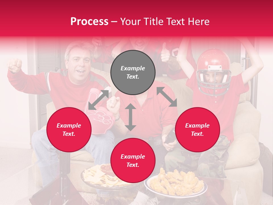 Super Caucasian Athletic PowerPoint Template