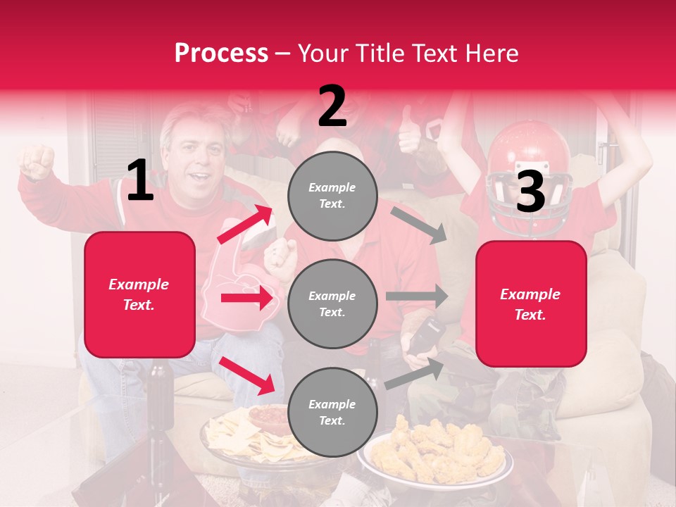 Super Caucasian Athletic PowerPoint Template