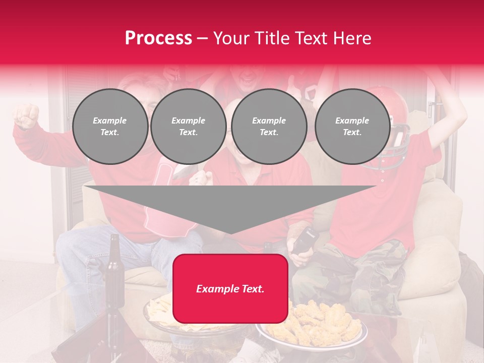 Super Caucasian Athletic PowerPoint Template