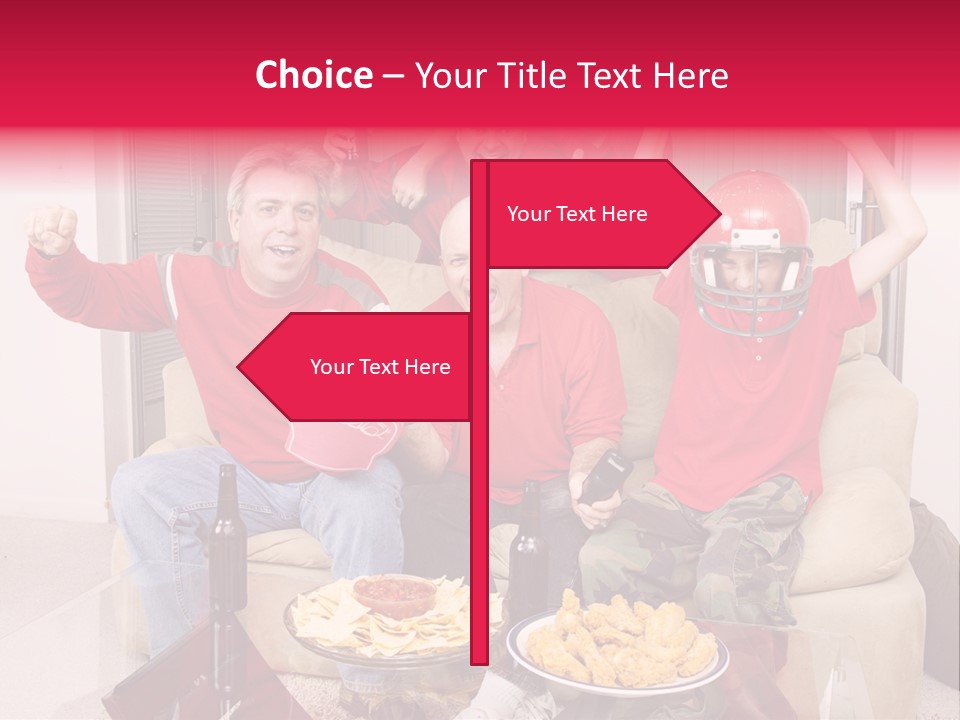 Super Caucasian Athletic PowerPoint Template