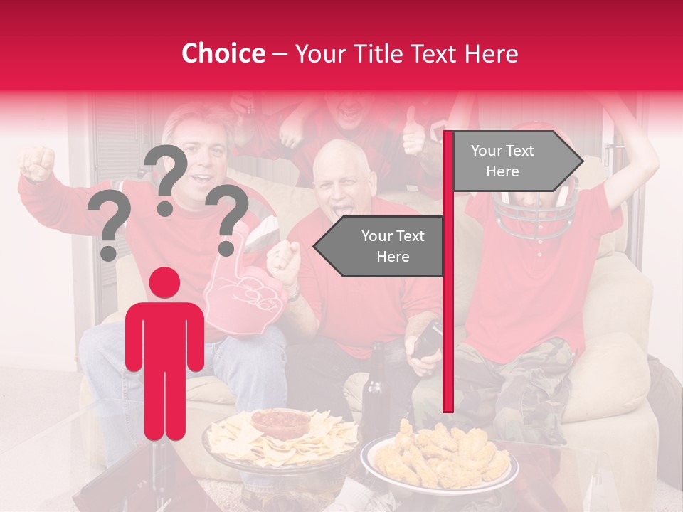 Super Caucasian Athletic PowerPoint Template