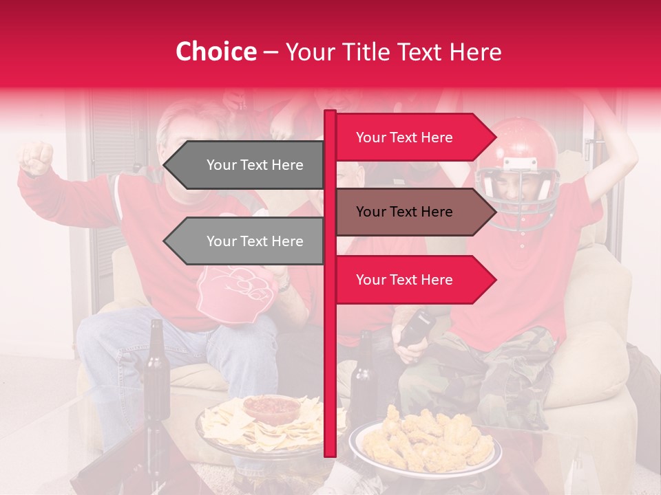 Super Caucasian Athletic PowerPoint Template